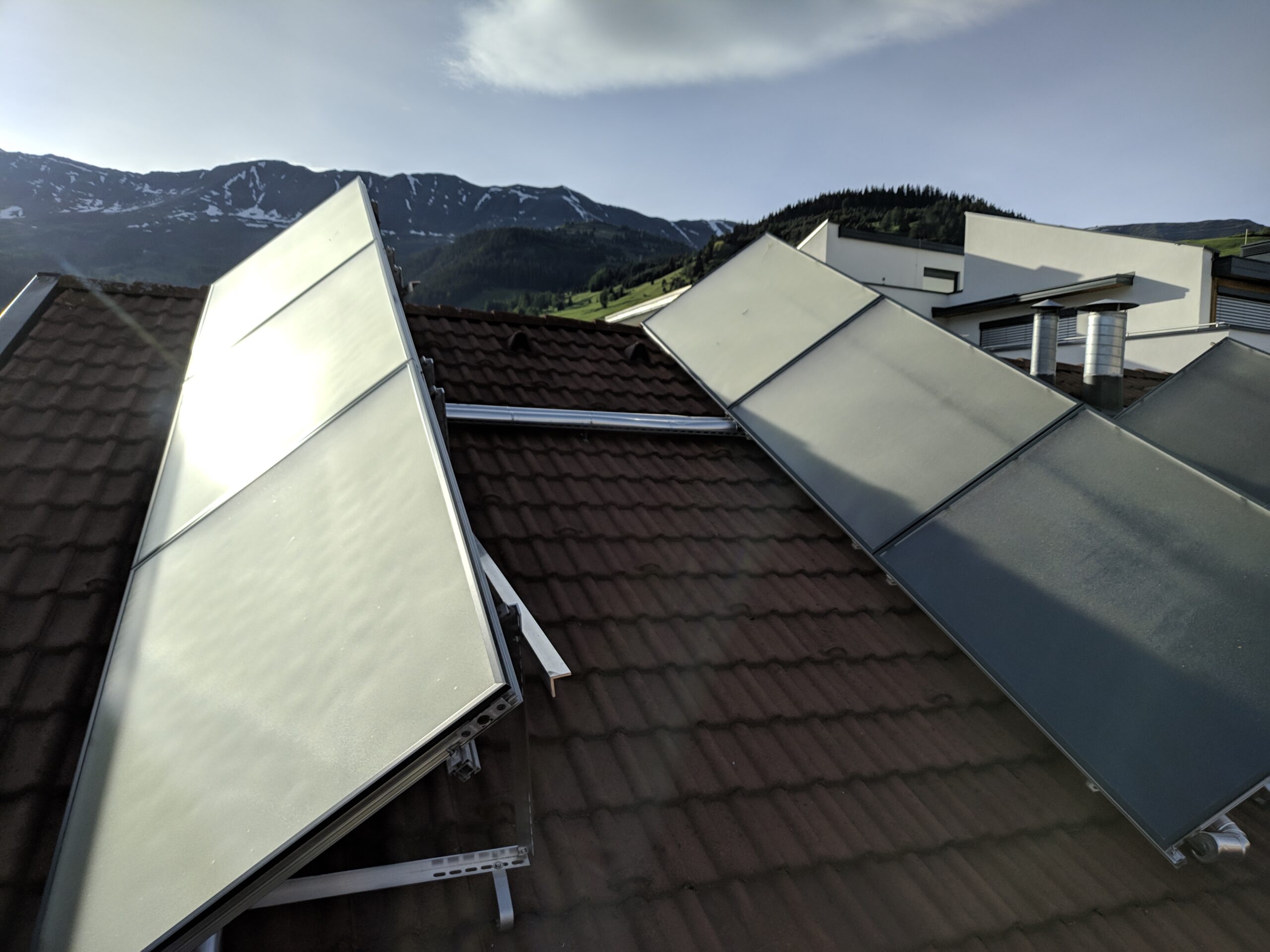 Thermische Solaranlage Schweizerhof Serfaus